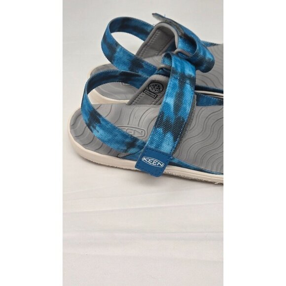 KEEN Unisex Child Elle Backstrap Adjustable Open Toe Sandals blue size 5 - Picture 4 of 7